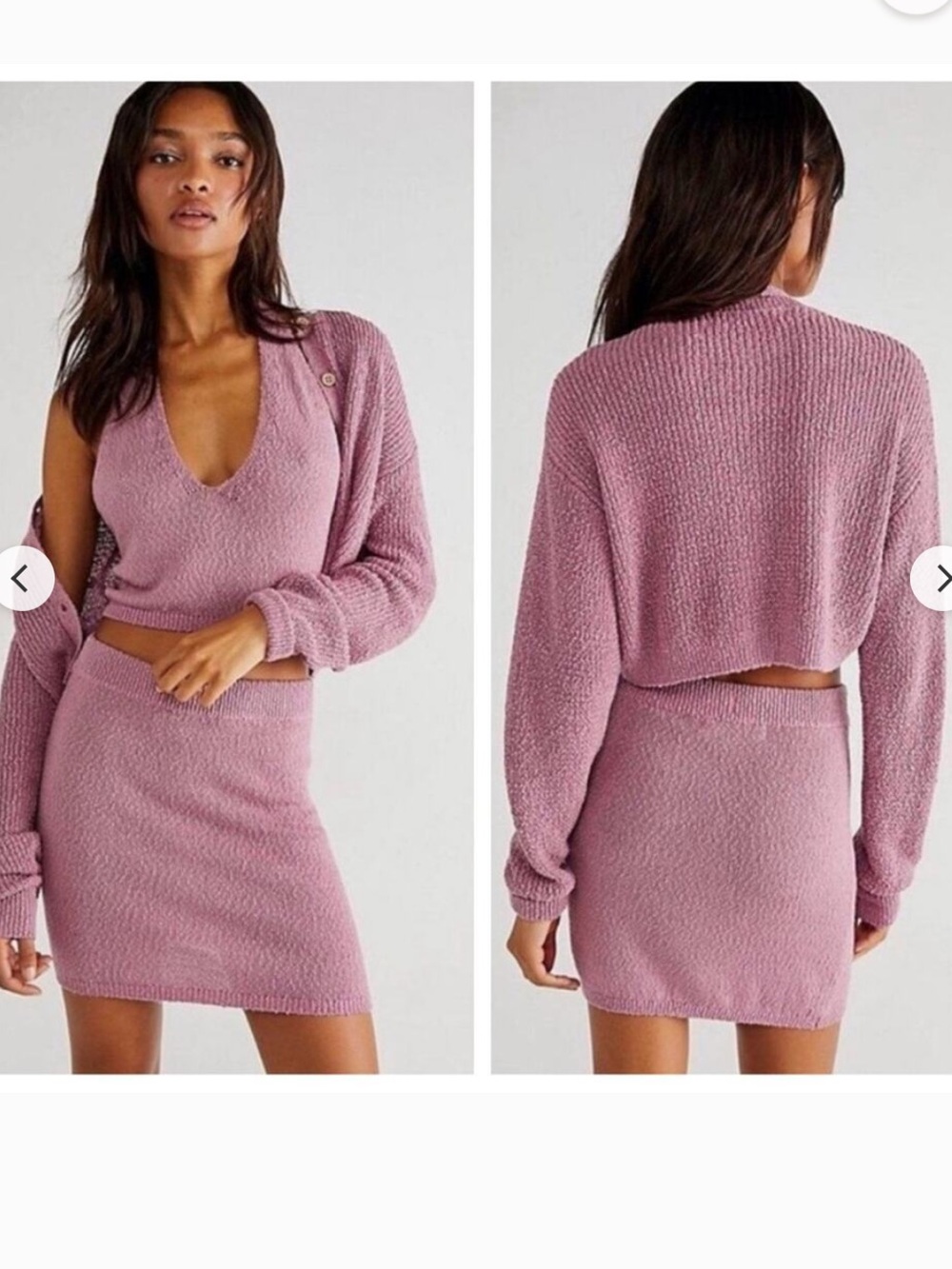 FP Beach Cherry Bomb 3-Piece Sweater Set | Free People